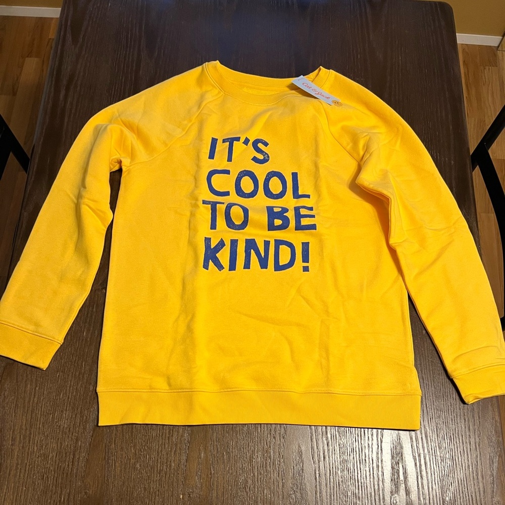 NWT Kids Cat and Jack Sweat shirt